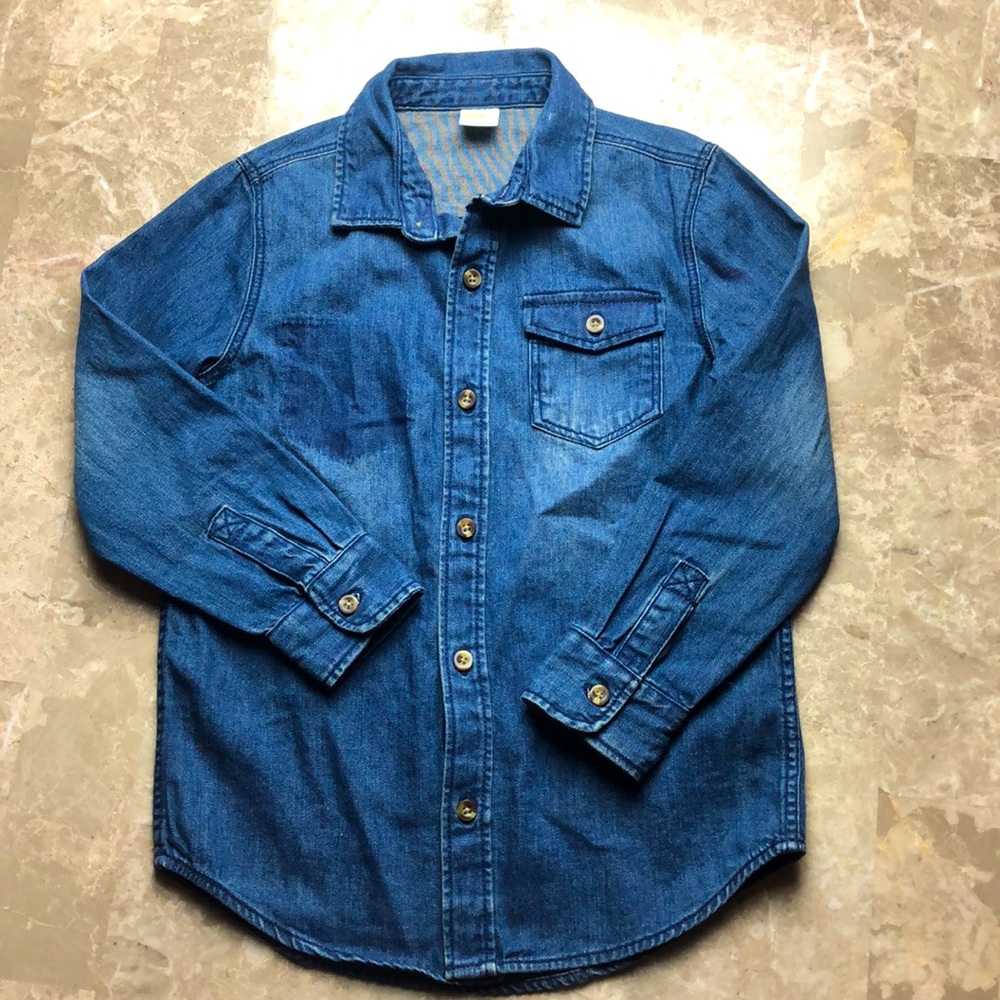 Denim Button Up Shirt